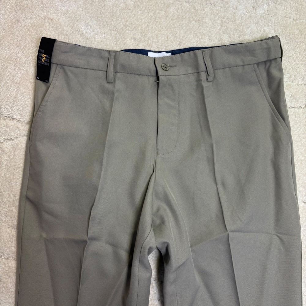 Farah The Roachman Mens Trousers 34W 27L Taupe Regular Fit NEW WITH TAGS